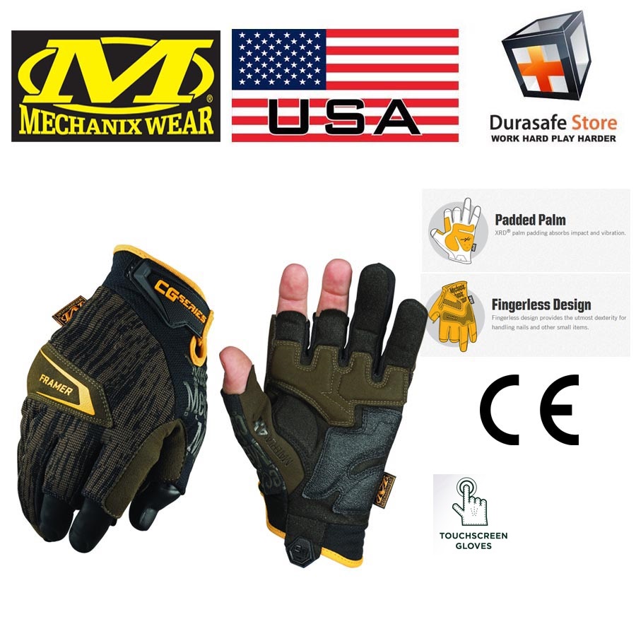 mechanix fingerless gloves