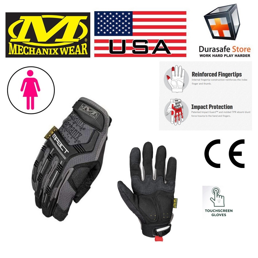 ladies mechanix gloves