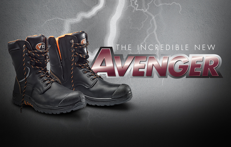 v12 avenger boots