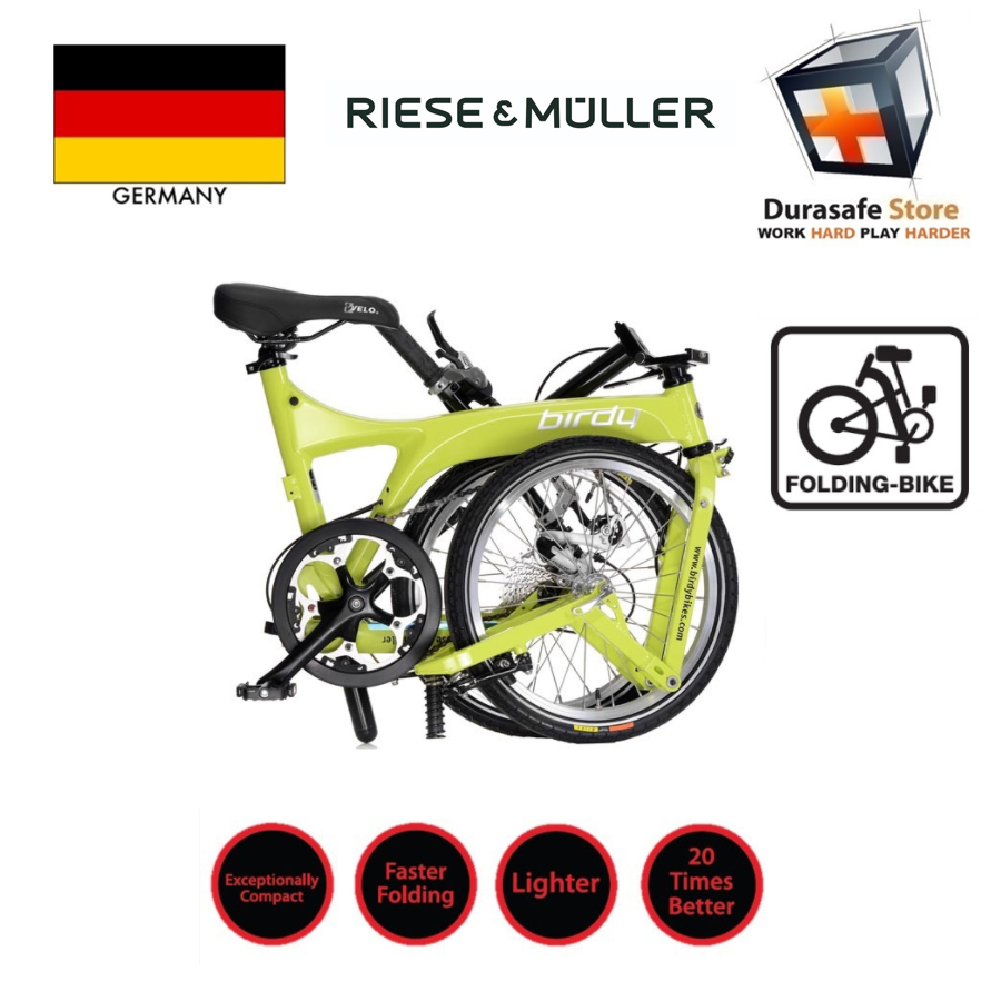 riese and muller folding bike