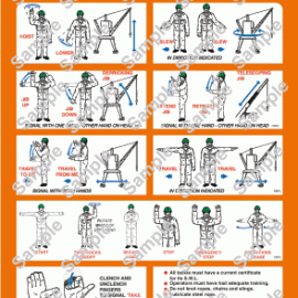 MARITIME PROGRESS - UK 1030WV Safety Poster for Craneage Safety ...