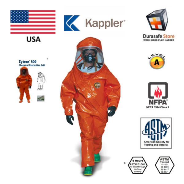KAPPLER Zytron 500 Z5H581 Vapor Total Encapsulating Level A Chemical ...