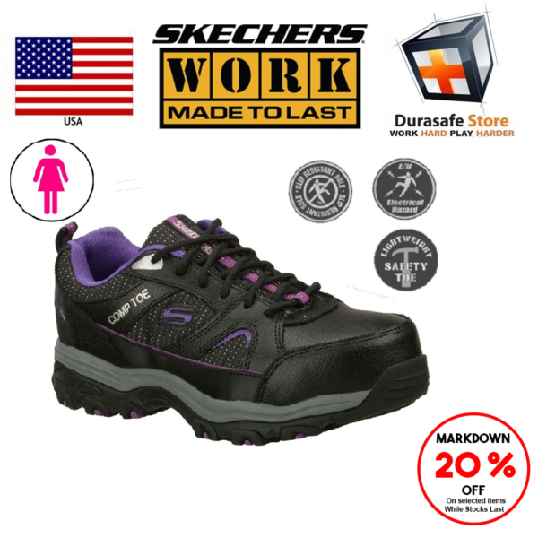 skechers women's composite toe work boots