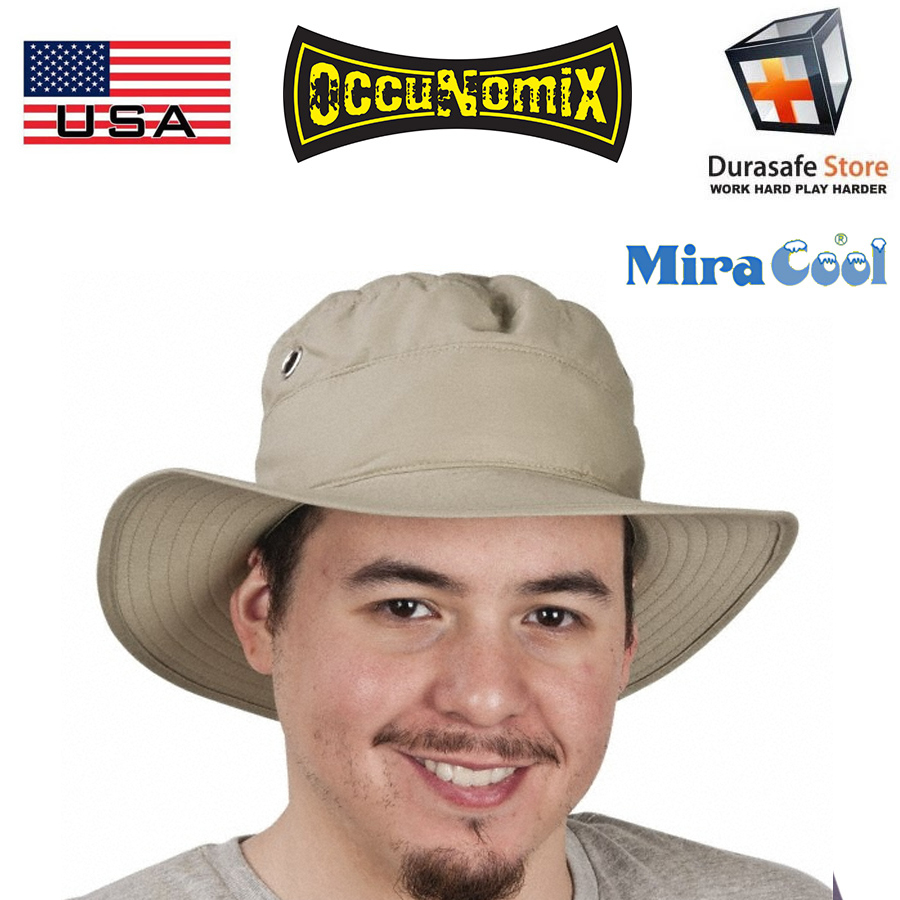 Occunomix 971-KHK Hard Hat Neck Shade - Khaki