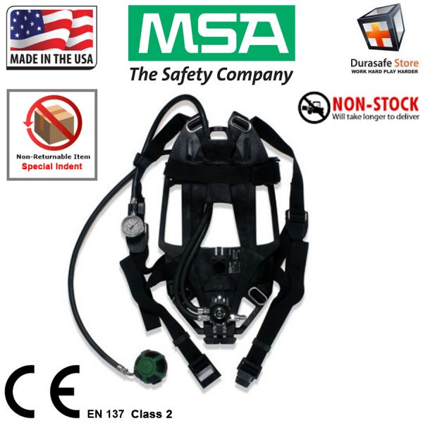 MSA 10086572 AirGo Compact SCBA With AUTOMAXX-AS Demand Valve, EN137 ...