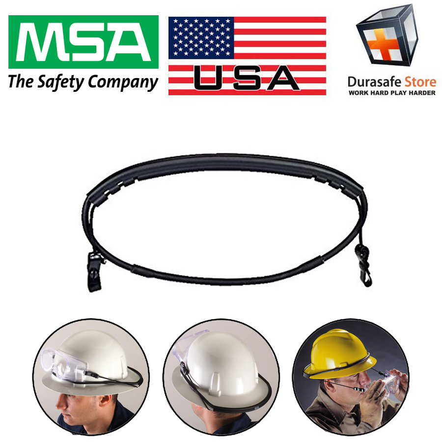 Hard hat goggle retainer clip online