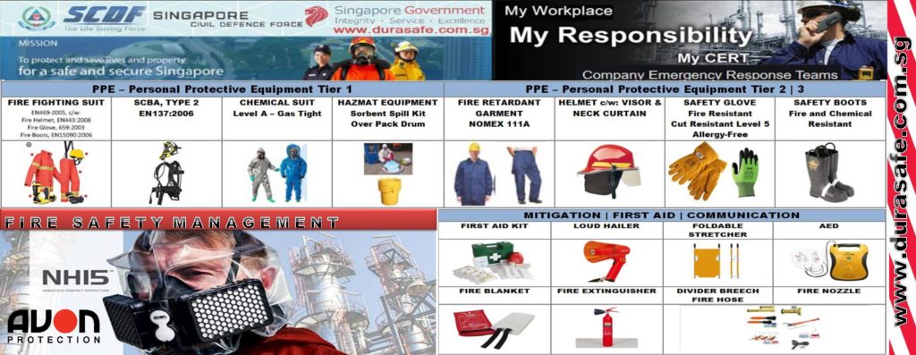 SINGAPORE SCDF-National Standard-Tier1-3 - Durasafe Shop