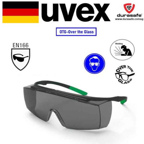 Uvex 9169543 Super F Otg Welding Safety Spectacles Durasafe Shop 2988