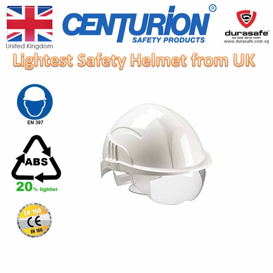 centurion vision plus safety helmet