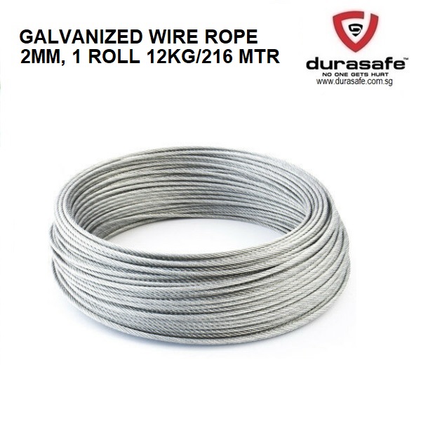 Galvanized Wire Rope Mm Durasafe Shop