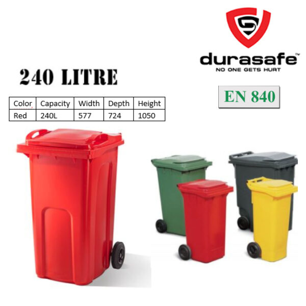 240 litre deals bin