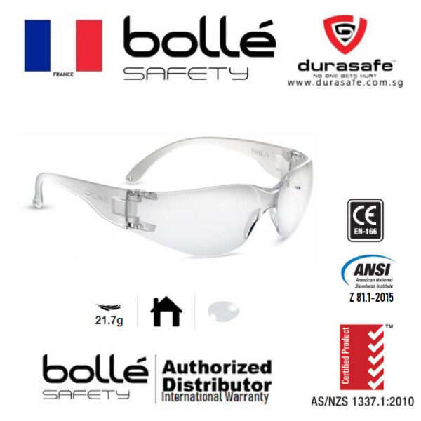 Bolle Pssbl30 014 B Line Bl30 Safety Glasses Clear Len Durasafe Shop