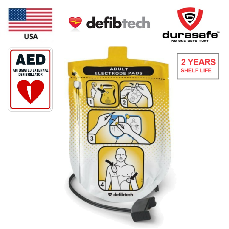 DEFIBTECH Lifeline DDP-100 AED Pads - Durasafe Shop